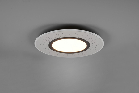 Lampa sufitowa Trio 626910307 czarny/srebrny