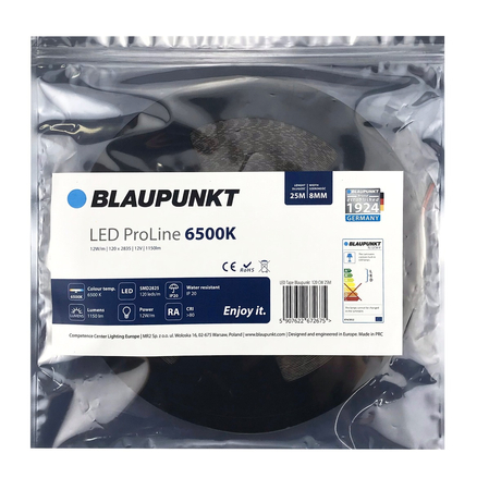 Blaupunkt Taśma LED Pro Line 25M 12W/mb barwa ciepła [3 lata gwarancji]