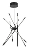 Lampa wisząca Luces Exclusivas BELL LE41350 czarny