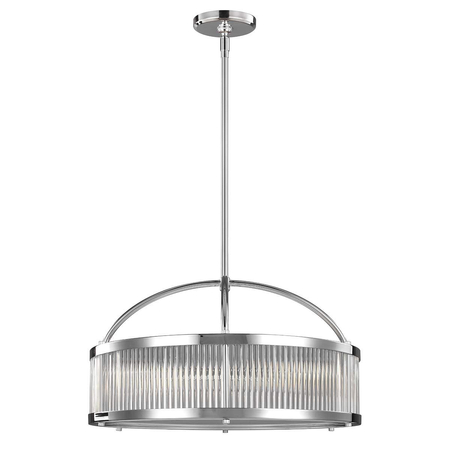 Lampa wisząca Elstead Lighting Paulson chrom FE-PAULSON-6P