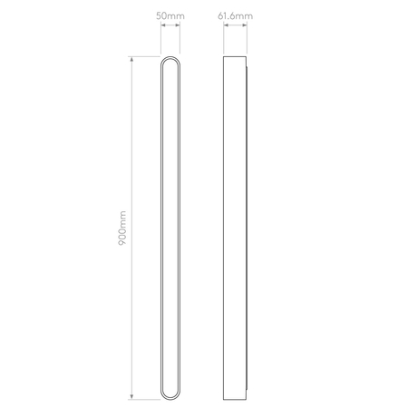 Kinkiet Astro Atticus 900 3000K 1440006 Matowy Czarny