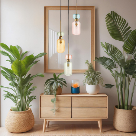 Milagro Lampa wisząca MOLLY 3xE14 ML1825 MULTIKOLOR