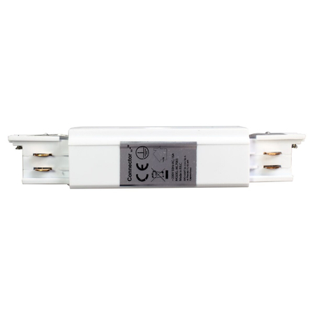 Eko-Light Łącznik Lampy Track Light Biały 3-obwodowy Typ: Prosty ML7083 BIAŁY