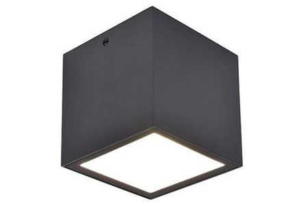 Lampa zewnętrzna Lutec GEMINI 6389101118 szary