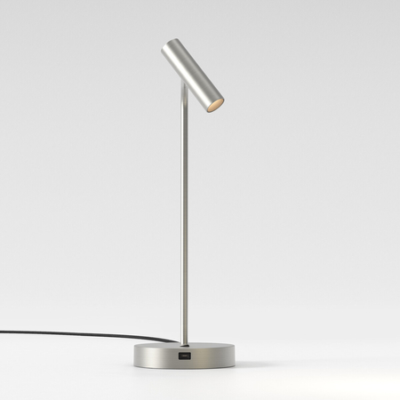 Lampa stołowa Astro Enna Desk USB C 1058213 Matowy Nikiel