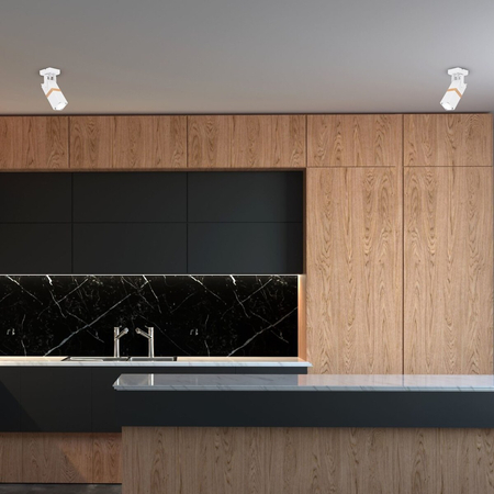 Milagro Kinkiet Vidar 1xGU10 Biały MLP5405 BIAŁY