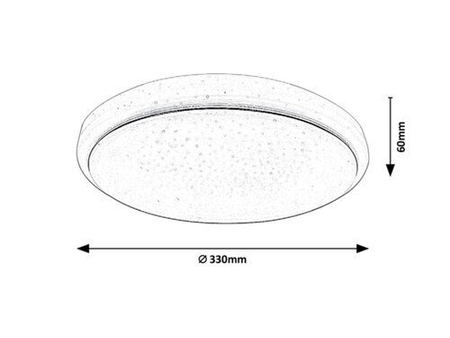 Lampa sufitowa Rabalux Trevor 3009 biały
