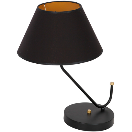 Milagro Lampa stołowa VICTORIA BLACK 1xE27 MLP4914 CZARNY