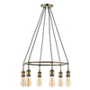 Endon Lighting Lampa wisząca 99914 mosiądz