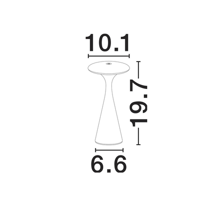 Lampa zewnętrzna Luces Exclusivas SEVINTO LE75272 biały