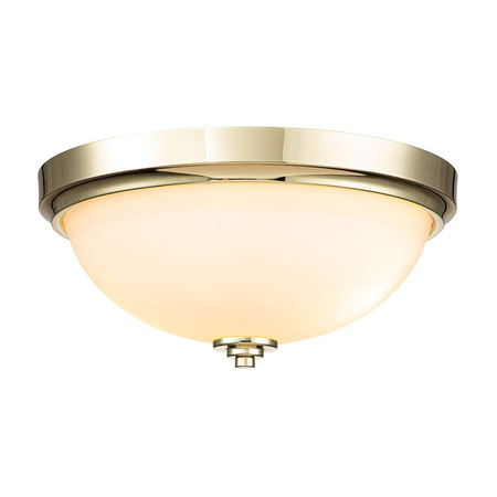 Plafon Elstead Lighting Malibu mosiądz FE-MALIBU-F-BATH-PB