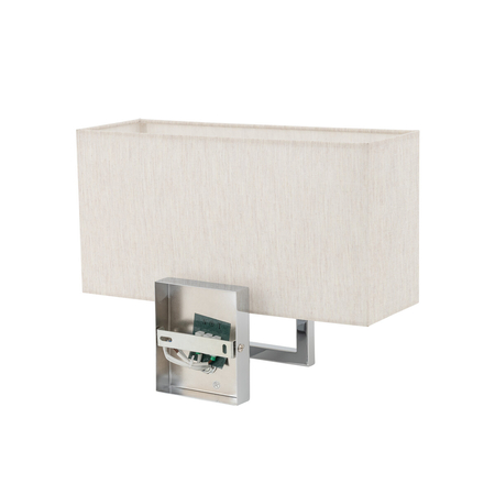 Kinkiet Nowodvorski HOTEL MOOD 11784 kremowy, chrom