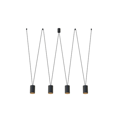 Lampa wisząca MORE TONE Nowodvorski 7814 czarny