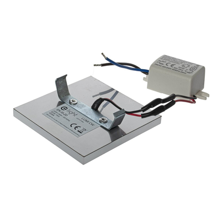 Eko-Light Oprawa schodowa LUMI Barwa Neutralna 4000K EKS6158 BIAŁY / SREBRNY