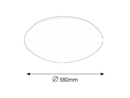 Lampa sufitowa Rabalux Lucas 3436 biały