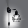 Sollux Lighting Kinkiet SUBA czarny SL.1164