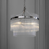 Lampa wisząca Endon Lighting Marietta 104113 nikiel