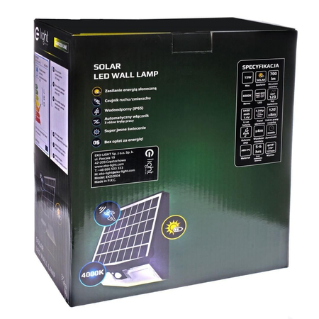 Lampa Solarna Eko-light EKO2004 Transformer