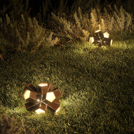 Oprawa schodowa Slamp BANG OUTDOOR STEP LIGHT - CORTEN L BNGYL00CRT000LDOUDEU stalowy