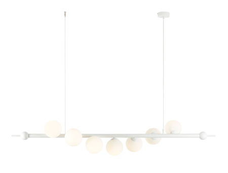 Lampa wisząca WAVE 7 WHITE Aldex 1115T biały