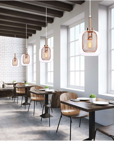 Lampa wisząca Lumina Deco LDP 11337 (GD) Bessa