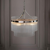 Lampa wisząca Endon Lighting Marietta 104112 nikiel