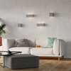 Sollux Lighting Kinkiet ceramiczny VEGA szary SL.0877