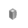 Kinkiet zewnętrzny Azzardo LIVIO AZ0888 LIGHT GREY