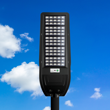 Eko-Light Latarnia Solarna Via 200W 2400lm 6000K EKO9096 CZARNY