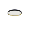 Lampa sufitowa Zuma Line MS750400R-BK&GD ORBITRAL LAMPA SUFITOWA CZARNA-ZŁOTA/BLACK-GOLD