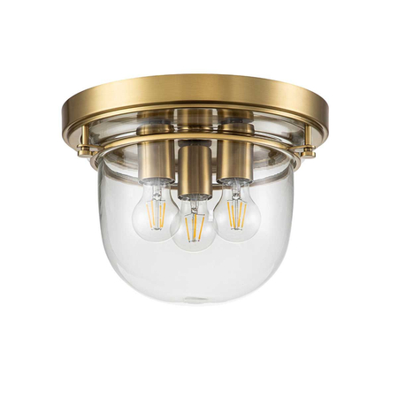 Plafon Elstead Lighting Whistling mosiądz QZ-WHISTLING-F-BB