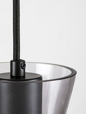 Lampa wisząca Rabalux Abra 72161 czarny matowy