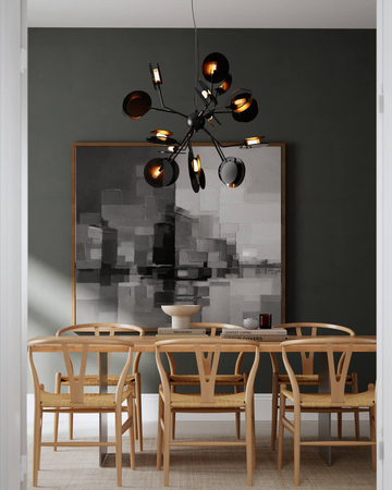 Lampa wisząca By Rydens Turno 4202080-4002 matowy czarny