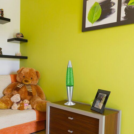Lampa wewnętrzna Rabalux Glitter 4113 zielony