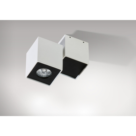 Spot Azzardo FLAVIO 1 WH/BK PLAFON AZ0791 WHITE
