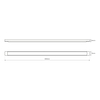 Eko-Light Listwa LED Batten 36W 120cm 4000K EK9840 BIAŁY