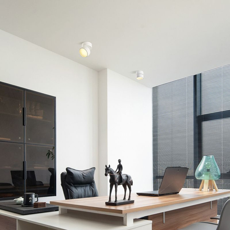 Oprawa natynkowa Abigali 18W CRI90+ 120° Biała WW