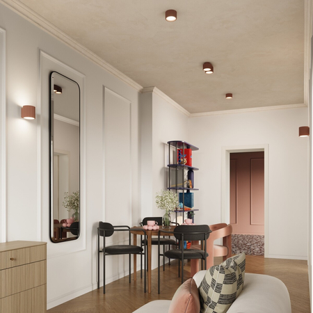 Sollux Lighting Plafon AURA 2 mocca Gx53 SL.1808