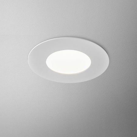 Lampa wpuszczana AQForm Aquatic Round LED 230V Hermetic Recessed Biały Struktura