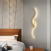 Kinkiet LED Abigali Persi 16W 60 cm złoty