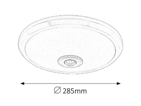 Lampa sufitowa Rabalux Gabriel 2498 biały