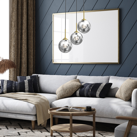 Milagro Lampa wisząca REFLEX 3xE14 MLP8416 CZARNY / ZŁOTY