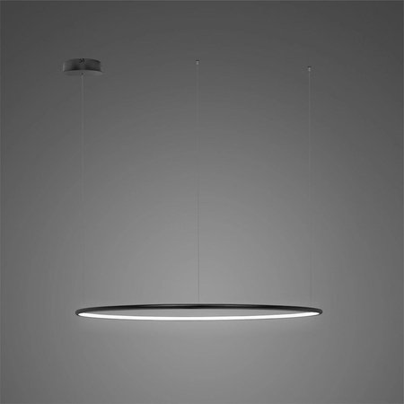 Lampa wisząca Ledowe Okręgi No.1 CO 80cm 3k czarna Dali