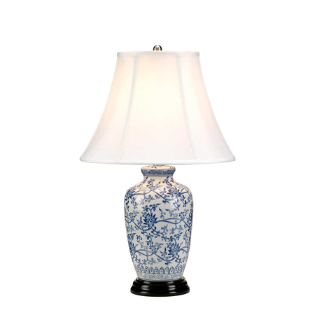 Lampa stołowa Elstead Lighting Blue Ginger Jar niebieski BLUE-G-JAR-TL