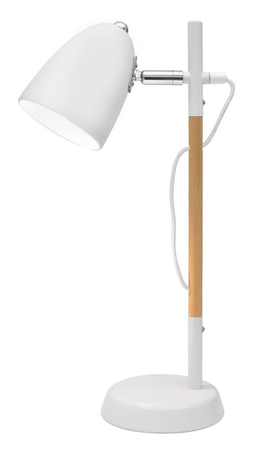 Lampa biurkowa Luces Exclusivas SOLEDAD LE99329 biały