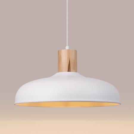 Sollux Lighting Lampa wisząca INDY biała SL.1323