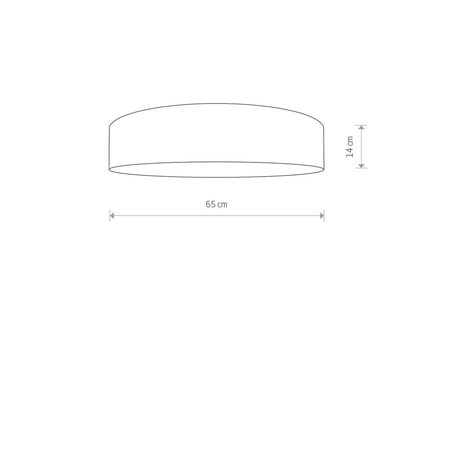 Plafon TURDA Nowodvorski 8955 złoty