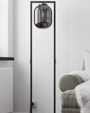 Lampa podłogowa By Rydens Dixton 4100830-4505 dymnoszary