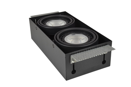 Oprawa wpuszczana NOVA 2 GIPS BLACK/BLACK Azzardo AZ2935 czarny