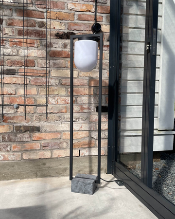 Lampa ogrodowa By Rydens Stanley 4100900-4007 piaskowy czarny